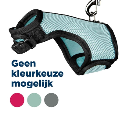 TRIXIE SOFTTUIG MET RIEM VOOR RATTEN ASSORTI 12-18X120 CM