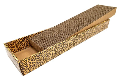 CROCI KRABPLANK HOMEDECOR DIERENPRINT LUIPAARD 48X12,5X5 CM