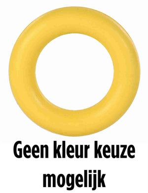 Trixie Ring Natuurrubber Assorti hondenspeelgoed 9 cm