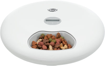 Trixie Voerautomaat TX5+1 6 Maaltijden voerbak hond 180 ml Wit