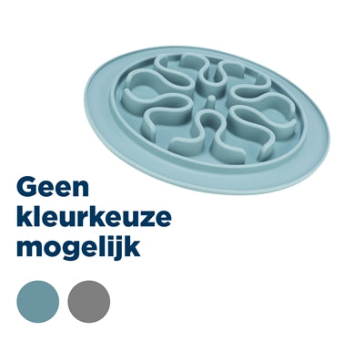 Trixie Voermat Slow Feed Silicone Assorti voerbak hond 24x24 cm