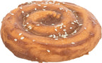 Trixie Denta Fun Chewing Pie hondensnacks kauwsnack 9x9 cm 70 gr 50 st