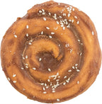 Trixie Denta Fun Chewing Pie hondensnacks kauwsnack 9x9 cm 70 gr 50 st