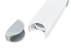 Trixie Harenpluizenborstel Met Reinigingsstation Wit / Grijs kammen borstels 33 cm