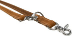 Trixie Hondenriem Rustic Heartbeat Verstelbaar Vetleer Bruin hondenhalsband 200x2 cm