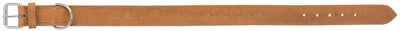 Trixie Halsband Hond Rustic Vetleer Heartbeat Bruin hondenhalsband hondenriem