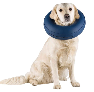 Trixie Beschermkraag Opblaasbaar Blauw vachtverzorging hond