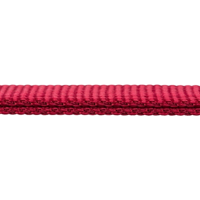 Trixie Hondenriem Premium Verstelbaar Tweelaags Rood hondenhalsband nylon 200x1,5 cm