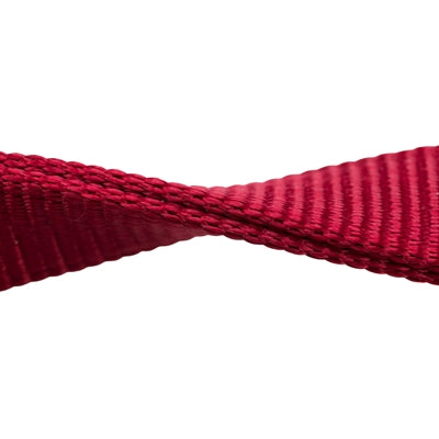 Trixie Hondenriem Premium Verstelbaar Tweelaags Rood hondenhalsband nylon 200x1,5 cm