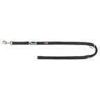 Trixie Hondenriem Premium Verstelbaar Tweelaags Zwart hondenhalsband nylon