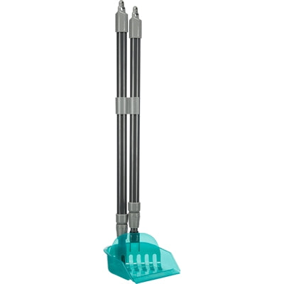 Trixie Vuilblik Met Hark Grijs / Blauw hondenpoepzakjes 57-102 cm
