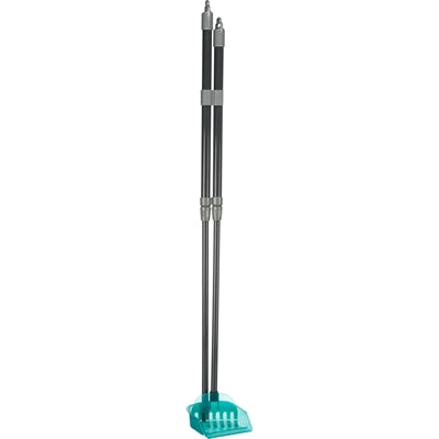 Trixie Vuilblik Met Hark Grijs / Blauw hondenpoepzakjes 57-102 cm