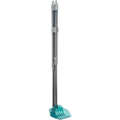 Trixie Vuilblik Met Hark Grijs / Blauw hondenpoepzakjes 57-102 cm
