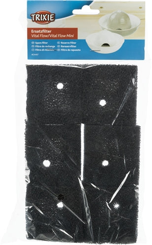 Trixie Reservefilter Voor Drinkfontein #24466 / 24468 voerbak hond 6 st