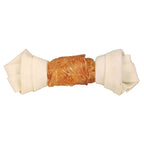 Trixie Denta Fun Knotted Chicken Chewing Bone hondensnacks kauwsnack 18 cm 120 gr