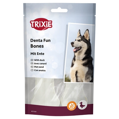 TRIXIE DENTA FUN DUCK CHEWING BONES 10 CM 70 GR
