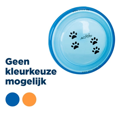 TRIXIE DOG DISC KUNSTSTOF GESCHIKT VOOR WEDSTRIJDEN ASSORTI 23X23X23 CM