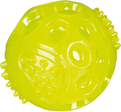 Trixie Knipperbal Zonder Geluid Drijvend TPR Assorti hondenspeelgoed 7,5x7,5x7,5 cm
