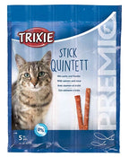 Trixie Premio Stick Quintett Zalm / Forel kattensnacks zacht 5x5 gr
