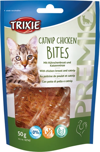 TRIXIE PREMIO CATNIP CHICKEN BITES 50 GR