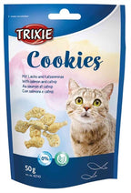 Trixie Cookies Met Zalm en Catnip kattensnacks zacht 50 gr