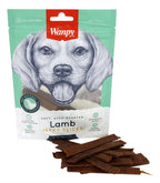 Wanpy Soft Oven-roasted Lamb Jerky Slices hondensnacks zacht 100 gr