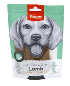 Wanpy Soft Oven-roasted Lamb Jerky Slices hondensnacks zacht 100 gr