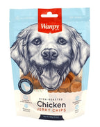 Wanpy Oven-roasted Chicken Jerky Chips hondensnacks gedroogd 100 gr