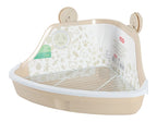 Zolux Hoektoilet Knaagdier Beige knaagdiertoilet 32x25x15 cm