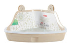 Zolux Hoektoilet Knaagdier Beige knaagdiertoilet 32x25x15 cm