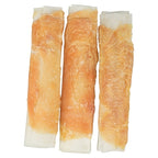 Trixie Denta Fun Chicken Chewing Barbecue Ribs hondensnacks kauwsnack 12 cm 3 st 90 gr
