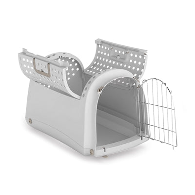 IMAC REISMAND LINUS CABRIO LICHTGRIJS 50X32X34,5 CM
