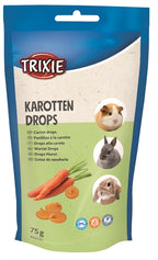 Trixie Knaagdier Drops Wortel snacks zacht 75 gr