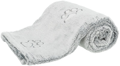 Trixie Hondendeken Nando Softfleece Lichtgrijs hondenmand