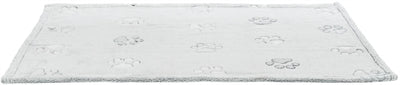 Trixie Hondendeken Nando Softfleece Lichtgrijs hondenmand