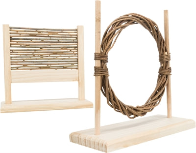 Trixie Agility Set Horde Met Ring knaagdierspeelgoed 28x12x26 cm