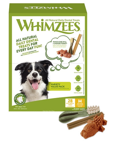 Whimzees Variety Box hondensnacks hard