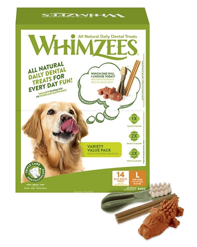 Whimzees Variety Box hondensnacks hard