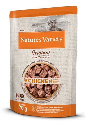 Natures Variety Original Pouch Chicken kattenvoer natvoer 12x70 gr