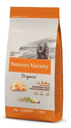 Natures Variety Original Adult Medium / Maxi Chicken hondenvoer droogvoer 12 kg