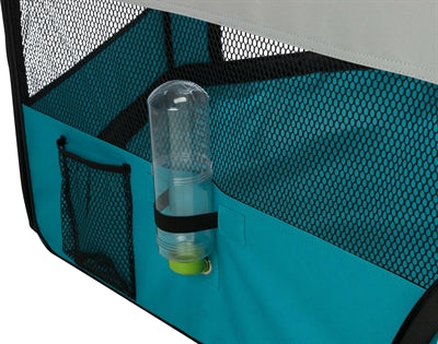 Trixie Indoor Knaagdierren Turquoise / Grijs knaagdierkooi konijnenhok 150x65 cm