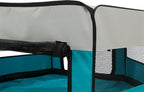 Trixie Indoor Knaagdierren Turquoise / Grijs knaagdierkooi konijnenhok 150x65 cm