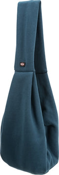 TRIXIE DRAAGTAS BUIKDRAGER SLING BLAUW / GRIJS 22X20X60 CM