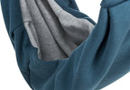 Trixie Draagtas Buikdrager Sling Blauw / Grijs hondentas 22x20x60 cm