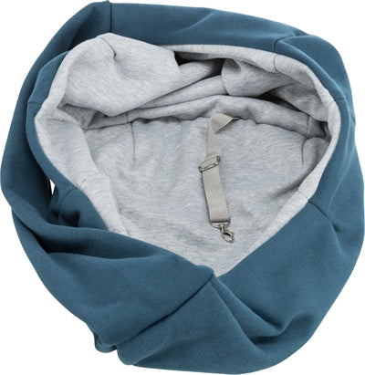 Trixie Draagtas Buikdrager Sling Blauw / Grijs hondentas 22x20x60 cm