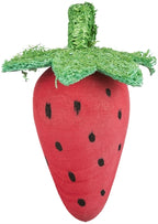 Trixie Speelbal Set Biet / Aardbei Hout / Loofah knaagdierspeelgoed 6/9 cm