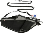 Trixie Joggingriem Met Lijn Grijs / Zwart hondenhalsband hondenriem 115-150x2 cm / 70-130x23 cm
