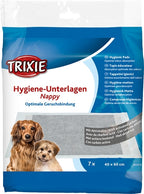 Trixie Puppypads Nappy Met Koolstof hondenpoepzakjes 60x40 cm 7 st
