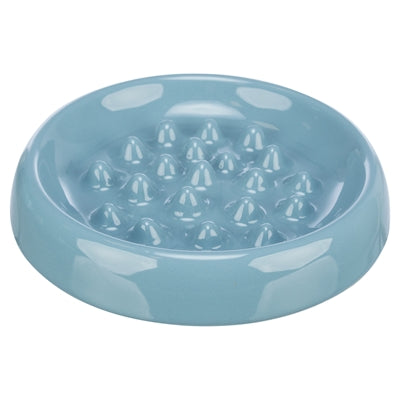 Trixie Voerbak Slow Feeding Keramiek Assorti kat 18 cm 250 ml