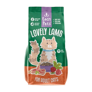 Easypets Lovely Lamb Adult Kattenvoer droogvoer 1,5 kg